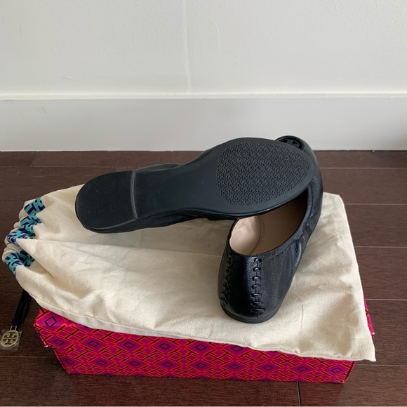 Tory Burch Allie Ballet Flats. Size 7. All time Classic. - Picture 3 of 6